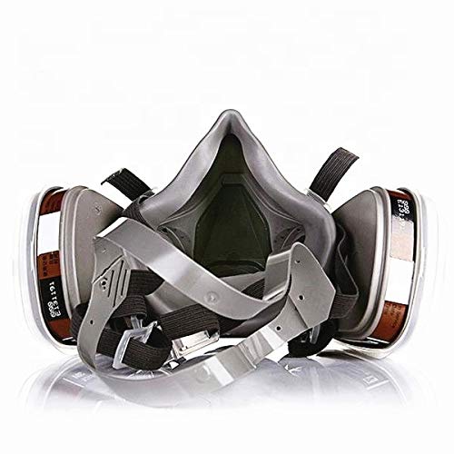 Half Facepiece Gas Mask for Dust Protection Professional Breathing Protection Vapors Dust Perfect for Painter and DIY Projects