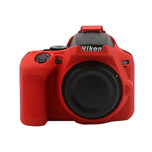 TUYUNG Silicone Camera Case Protective Cover Skin for Nikon D3500 Digital SLR Camera