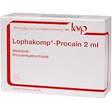 LOPHAKOMP Procain 2 ml Injektionslösung 5X2 ml