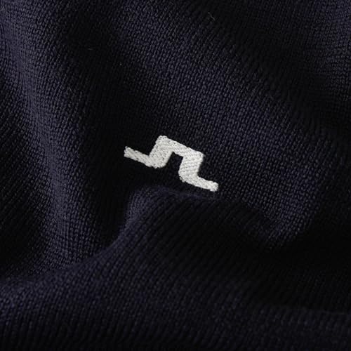 2023 J.Lindeberg Lymann Knitted Golf Sweater JL Navy Medium3
