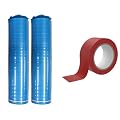 400Sqft AMERIQUE Premium 3 Mm Thick Flooring Underlayment Padding with Tape & Roberts 50-040 Underlayment Tape Roll, Red