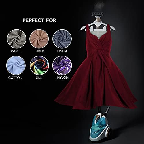 Sabi Powerful 2200 W Garment Steamer with 98° Temperature Steam, Steamer Clothing KILLS GERMS and Release Wrinkles in no Time, Clothes Steamer with 50g/min steam flow