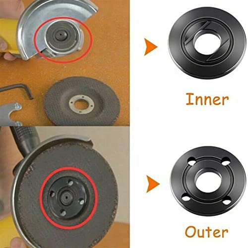 Tuercas m14 para amoladora angular con llave de apriete para discos de corte 4