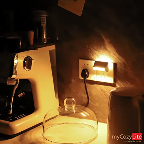 Dual Light Night Lights, Led Sensor Night Lights Plug In, Warm Backlight Night Light For Sleep, Smart Dimmable Night Light With Switch For Bathroom, Bedroom, Kitchen, Hallway, Stairway, 2 Pack #TOP6