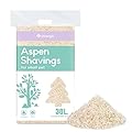 Niteangel® Aspen Shaving Hamster Beddings for Syrian Dwarf Hamster Gerbil Mice Degu Rat Rabbit Bunny Guinea Pig Chinchilla Hedgehog or Other Small Pets