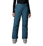 Columbia Shafer Canyon 2 - Pantalones aislantes para Mujer, Pantalones de esquí, Everblue, M/R