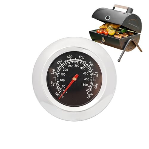 KT THERMO Accurate Grill Thermometer with Wing Nut for BBQ Smoker, 2.9