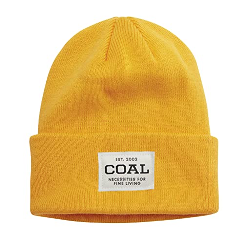 Coal Uniform Kids Beanie Hat, Goldenrod Yellow