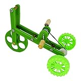 Totority 1pc Parrot Bicycle Cockatiel Toys Parrot Bike Toys Bird Cage Cockatoo s Training Bird Trick Tabletop Accessories Foot s Mini Plastic Supplies