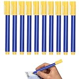 WQNNQW 10 Stück Geldscheinprüfer Stift,Geldscheinsprüfer Stift Als Geldscheintester,Prüfstift Falschgeld,Geldprüfstift,Falschgeld Prüfstift,Geldscheinprüfer,Für Us-Dollar,Euro,Pfund,Yen,Won Us