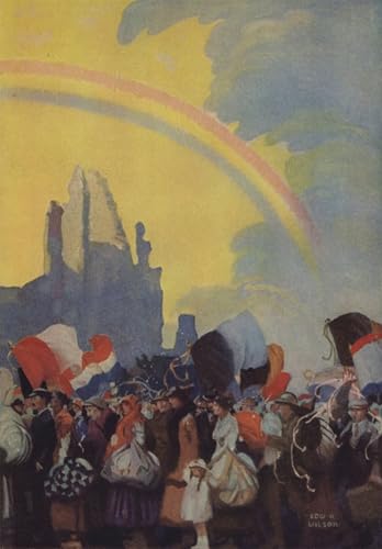 Toile Le retour du peuple belge d'Edward Adrian affiche 60x90cm