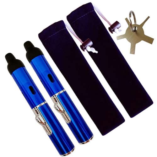 Encendedor antorcha recargable azul pack 2 miniatura 1
