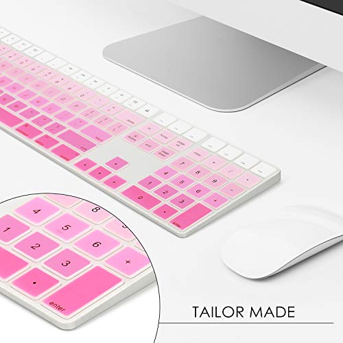 Clavier Tout Intérieur pour Apple iMac Magic Keyboard avec Clavier Numérique MQ052LL/A A1843 US