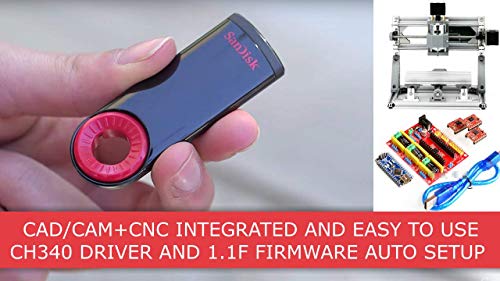 Arduino CNC Shield A4988 GRBL CAD CAM CNC Mill Laser XY Plotter Software Tutorial Video