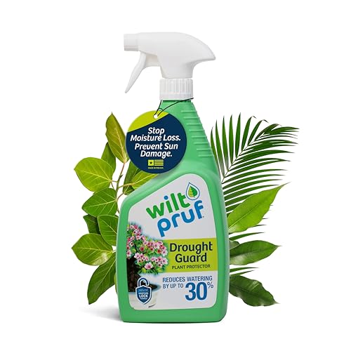 Wilt-Pruf&reg; Drought Guard Spray | Organic Plant Protector | Shields Against Drought, Sunscald, and...