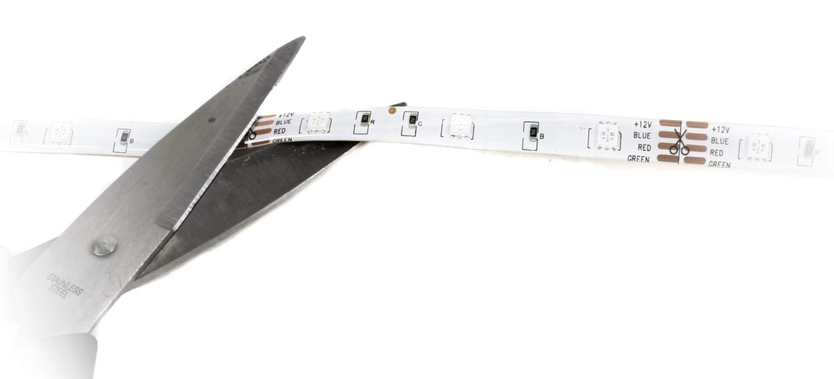 All Ride LED-Deko-Band, außen mit Infrarot-Fernbedienung, Mehrfarbig, multifunktional, 12/24V, 60 LEDs, 200cm