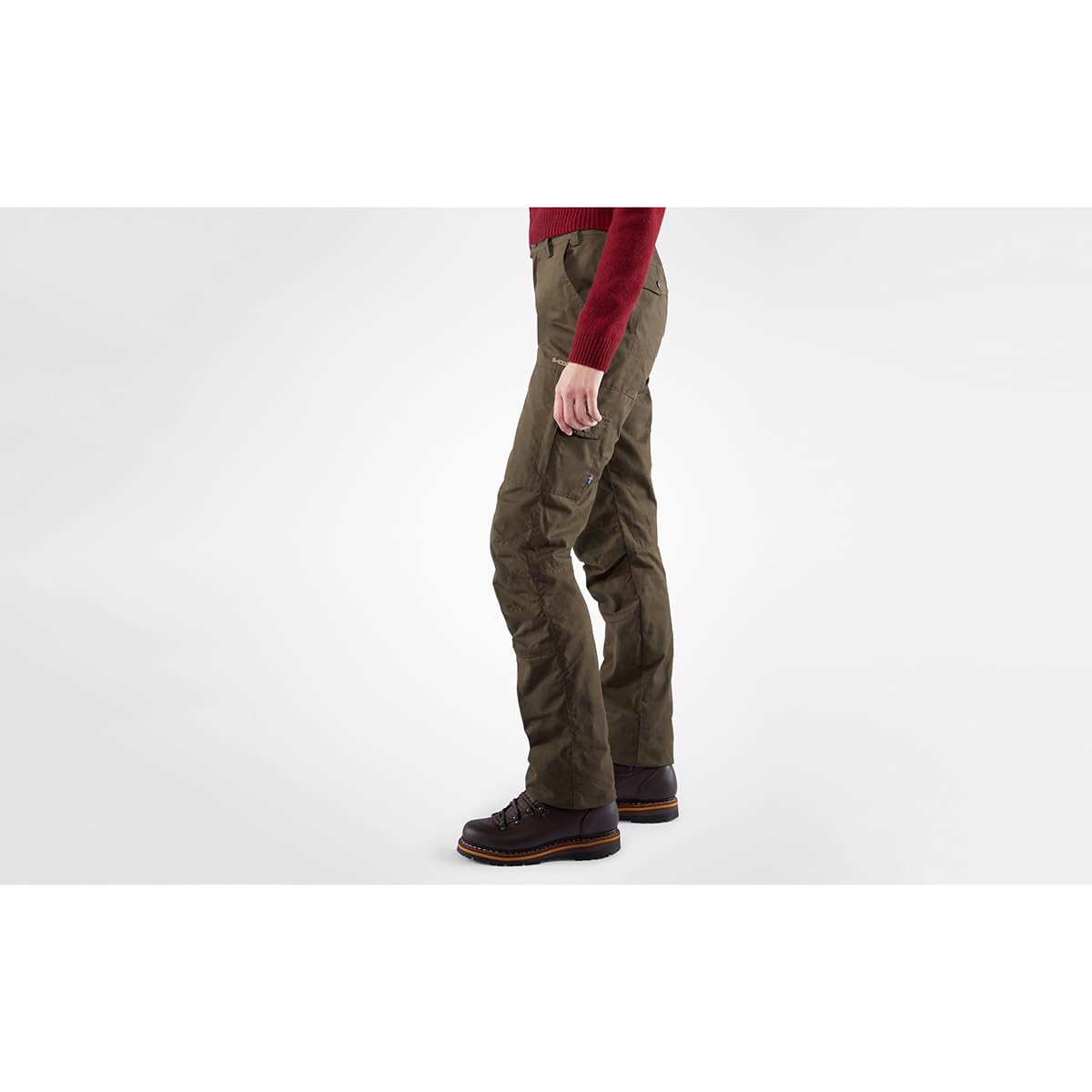 Fjällräven Karla Pro Winter Trousers W Damen Wanderhose gefüttert schwarz schwarz