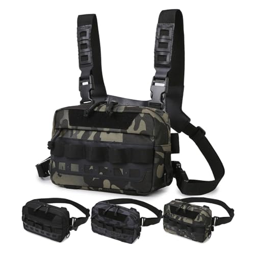 Sac de poitrine tactique VELORE pour cyclisme et randonnée active - 2