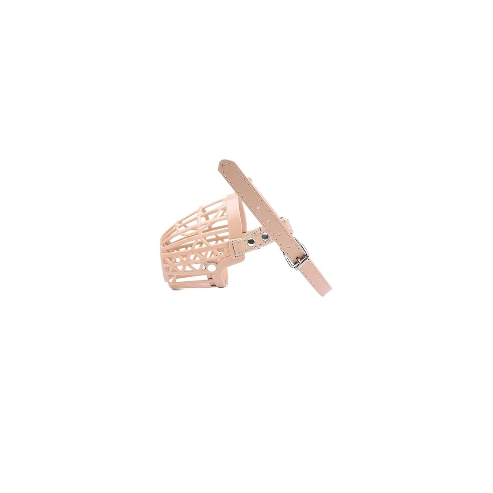 Museruola Silicone Traspirante Regolabile Anti-Morso Abbaio(XL)