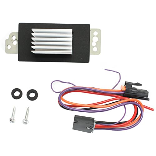 Image of REPC191807 - Trailblazer / Envoy / Impala Blower Motor Resistor, With Automatic Temperature Control, 5 Male Terminals