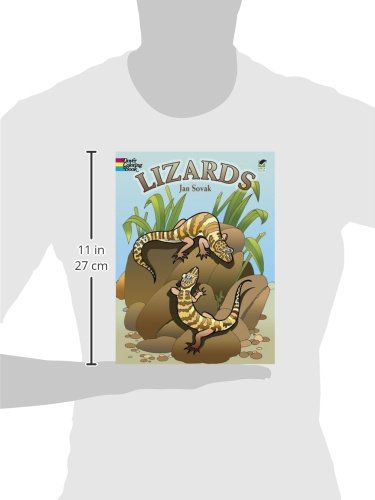 Lizards Coloring Book