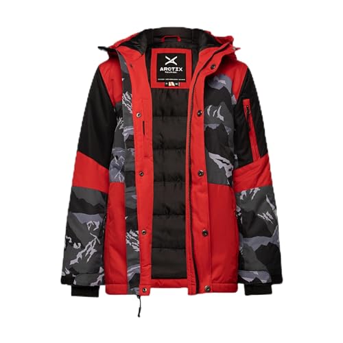 Anorak de ski garçon Arctix Kids Spruce 3T blouson chaud hiver imprimé camouflage