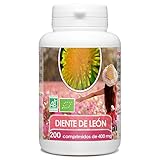 Diente de León Orgánico - 400mg - 200 comprimidos