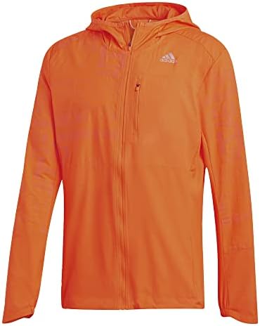 adidas Chamarra Rompevientos con Gorro Own the Run - Rosa | adidas Mexico