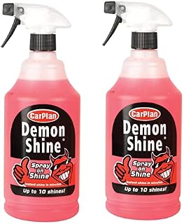 CarPlan Demon Shine, Spray On, 1 Litre (Pack of 2)
