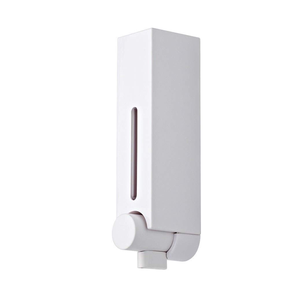 Dispenser Sapone Dispenser di sapone a muro for uso professionale a parete 250ML / 500ML Dispenser Sapone Liquido (Color : Blanc, Size : 250ml-1PACK)