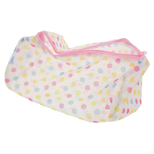 BUGUUYO 3 Piezas bolsa de lavanderia bolsas de lavanderia para lavadora bolsa de malla con cordón bolsas de lavado de sujetador bolsa de lavado de ropa poliéster