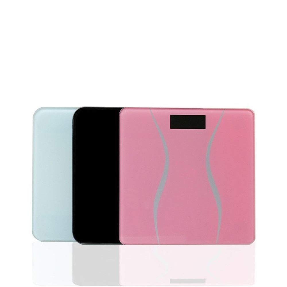 Bilancia Pesapersone in Vetro Temperato Regalo Elettronico Intelligente Bilancia Pesapersone Elettronica for La Salute della Casa Scala di Grasso corporeo Bluetooth