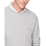 Tommy Hilfiger Men's Waffle Knit Crewneck Sweater Lightweight Pullover, Also Available in Big & Tall - Image 2