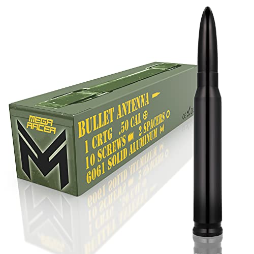 High-Performance 50 Cal Bullet Antenna for Mega Racer Vehicles