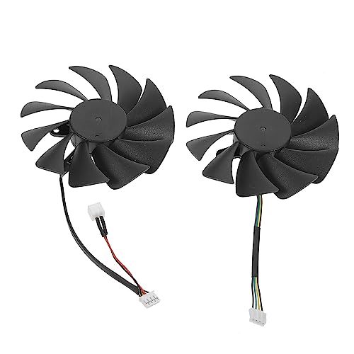 TEHAUX par de ventiladores de refrigeración para GPU miniatura 1