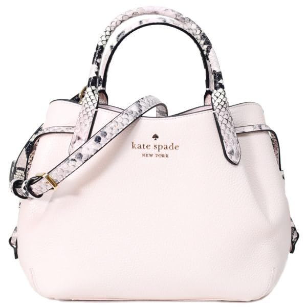 ケイトスペード バッグ katespade パイソン ぺブルレザー エンボスド スネーク ダンプリン ロゴ スモール コンパートメント サッチェル 2WAY クロスボディ 斜め掛け ショルダー ハンドバッグ パウダードシュガー KK095 Amazon | [ケイトスペード] バッグ katespade パイソン ぺブルレザー