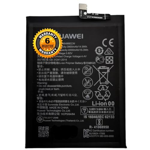 Image of Original Replacement Part (HB446486ECW) for Huawei Y9S-19 /20 Y9 Prime 2019, P20 Lite 2019, Enjoy 10 Plus, P Smart Z, Novo 5i with 6 Months Warranty (AG-15)