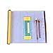 Tianjintang No Ink Needed Eco-friendly Chinese Calligraphy Embroidery Magic Scroll Set with 2 Calligraphy Brushes for Learner 38cmx110cm