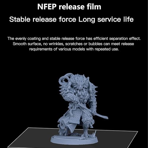 Antinsky Filme Nfep 280 * 450Mm 1Pc Pfa Release Film para Phrozen Sonic Mega 8K, Transform, Anycubic