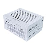 Lian Li SP1000P Platinum 1000W SFX Form Factor Power Supply with 12V-2x6 Connectors - ATX 3.1 & PCIE 5.1 Compliant - Low-Noise - Fully Modular - 105°C Capacitors - 10 Year Warranty - White (SP1000P.W)
