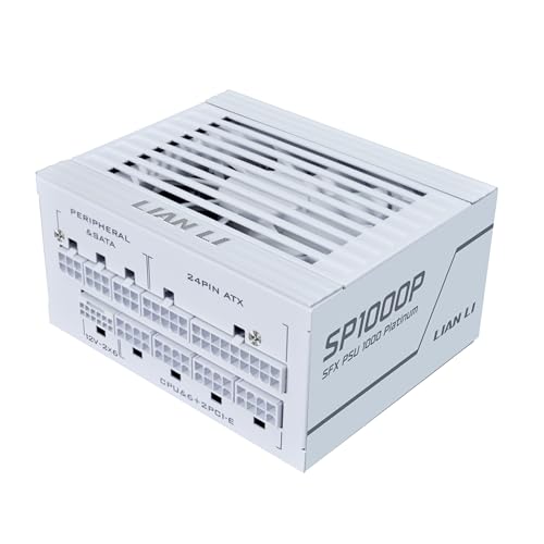 Alimentation PC Lian Li SP1000P.W 1000W blanche pour PCIE 5.1 modulaire