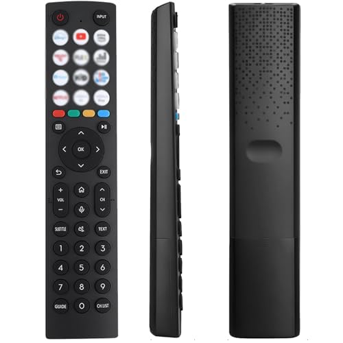 Universal Remote Control ERF2J36H fit for All Hisense TV Remote, Replacement Control for Hisense VIDAA 4K UHD Smart TV 40A4KV 32A4KV 43A4KV, Replace EN3G39 ERF3A80 EN2A30