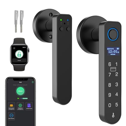 eLinkSmart Cerradura Digital con Huella y Tarjeta RFID