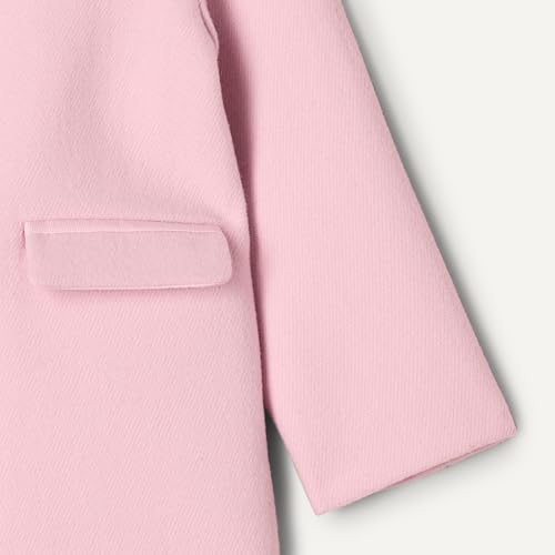 Amazon Essentials x Sofia Grainge Toddler Girls' Wool Blend Coat, Pink, 4T - image 3