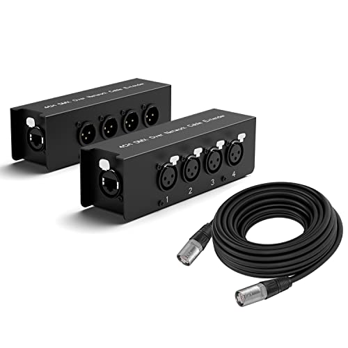 オーバーケーブルエクステンダー4チャンネルXLRからRJ45へブレークアウト 41zfHwvi4yL.jpg