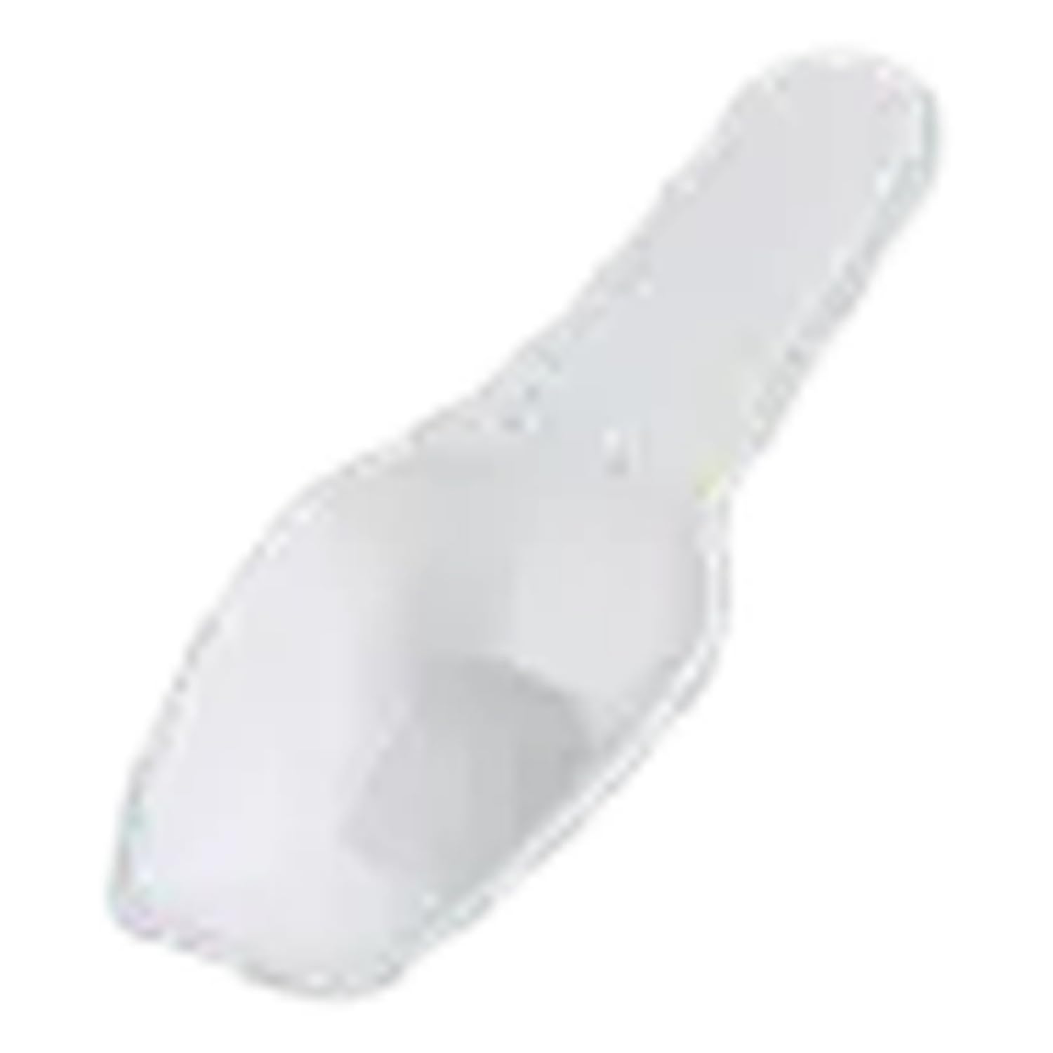 Bürkle Polypropylen Mess-Schaufel, Weiß, 2ml Kapazität, 60mm x 21mm