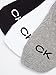 Calvin Klein Mens No Show Socks - 3 Pack Cotton Blend Stretch Soft Cushioned Athletic Casual Low Cut Socks for Men, Size 7-12, Assorted - Low