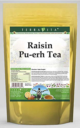 Té Pu-erh de pasas (50 bolsitas de té, ZIN 543365) - Paquete de 3