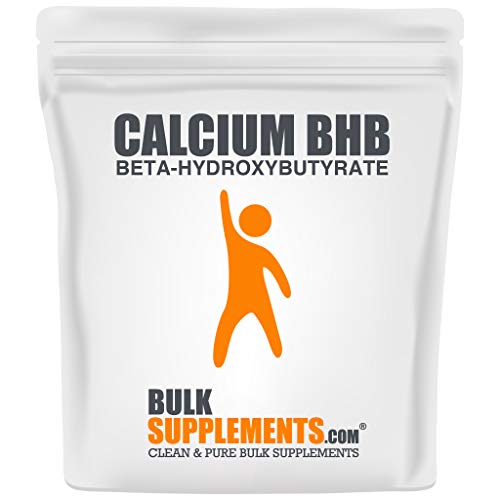 BulkSupplements.com Calcium BHB Powder - Keto Fuel - Ketone Salts - Exogenous Ketones Powder - Fasting Electrolyte Supplement (250 Grams - 8.8 oz)