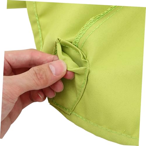 Dosel para sombrilla de patio resistente recambio verde tela ligera de terraza 6